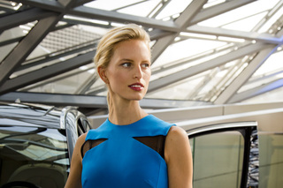 Karolína Kurková and BMW 2er
<br>BMW Welt Munich
<br>for BMW GROUP